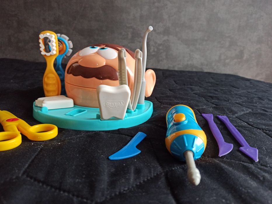 Zestaw dentysta play doh