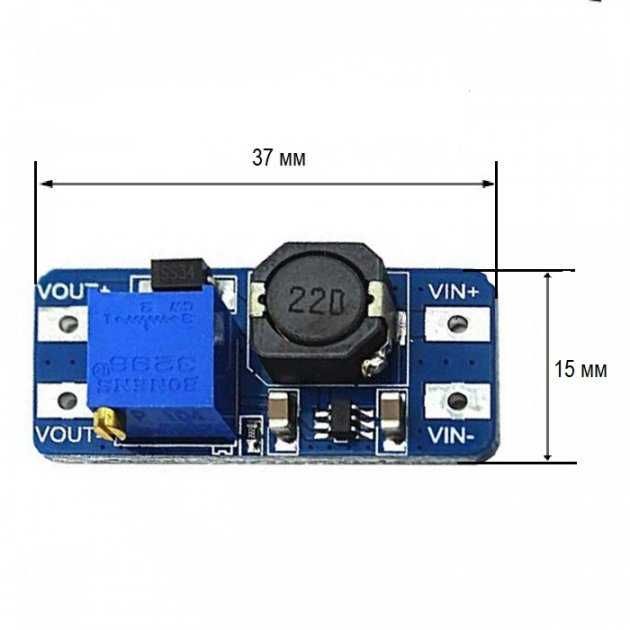 Повышающий DC/DC преобразователь MT3608