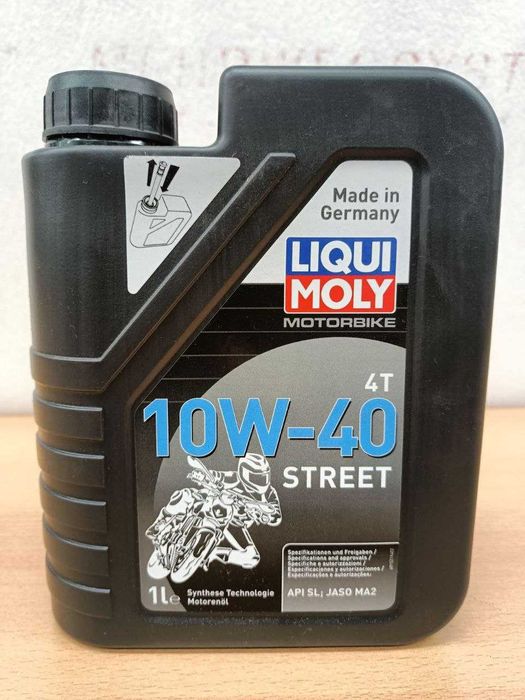 LIQUI MOLY  10W-40 STREET 4T продаж зі складу в Німеччині знижка 70%