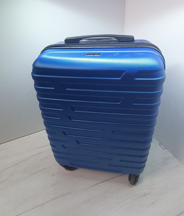 Wittchen walizka kabinowa z ABS-u, niebieska