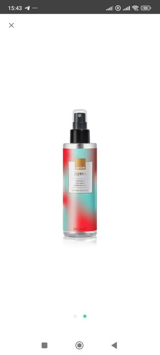 Свіжий, фруктовий одеколон joyful avon,  200 мл ( міст евойн)