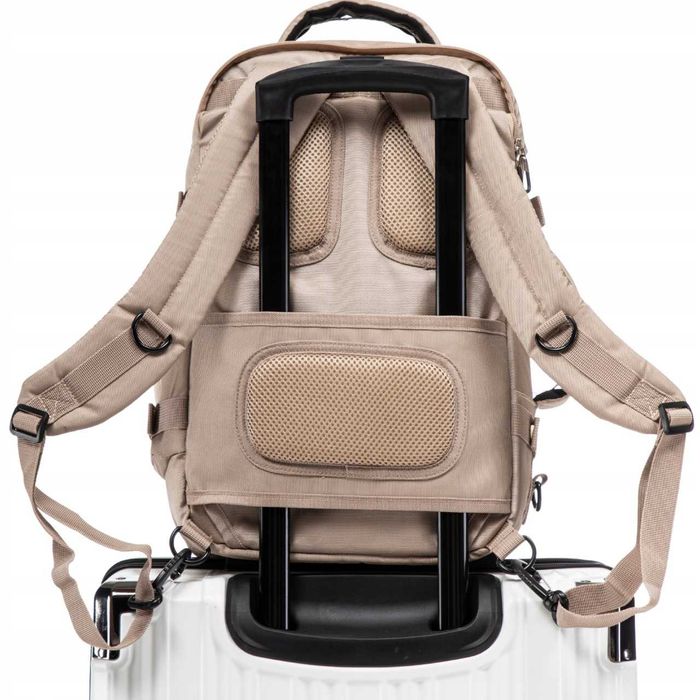 Plecak WINGS Do Samolotu 40x25x15 Bagaż Podręczny Laptop 14” 21L