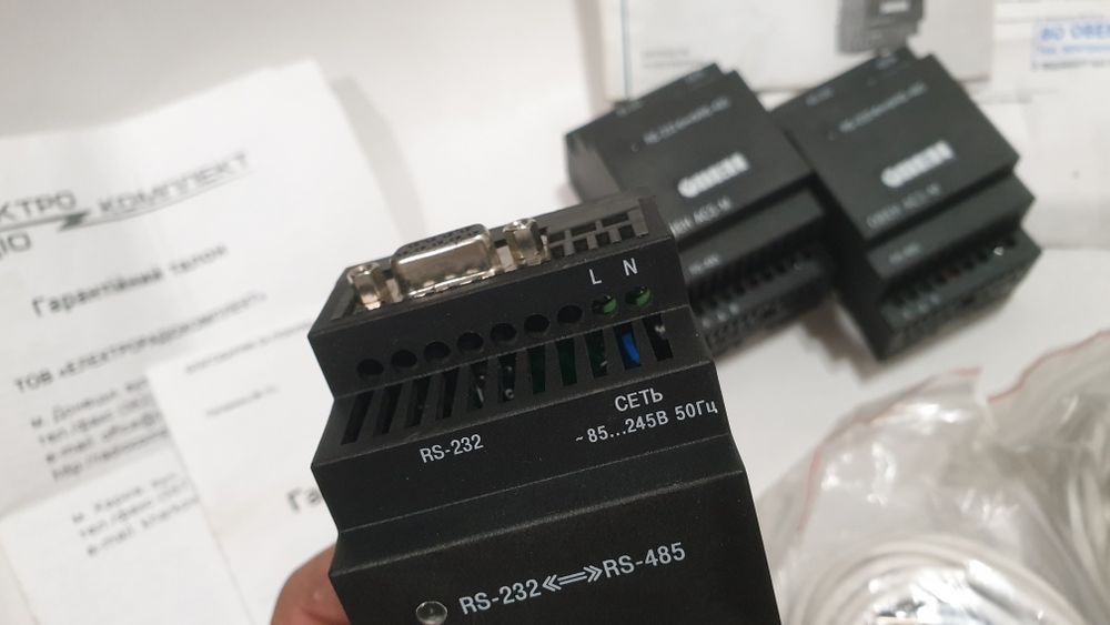 Овен АС3-М  преобразователь интерфейсов RS-232/RS-485