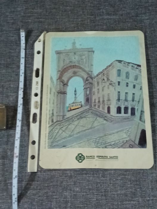 Calendário grande Banco Espírito Santo