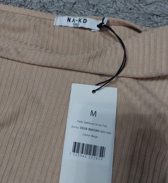 Nowa piękna marszczona bluzka Na-Kd rozm  M