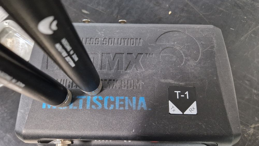 Wirelles Solution T1 Tx,  Rx.  Komplet bezprzewodowy DMX