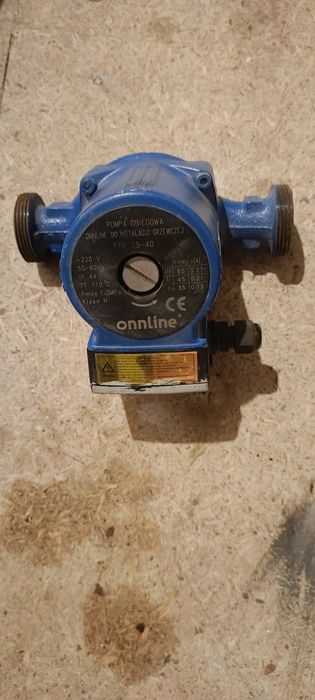 Pompa obiegowa onnline do instalacji grzewczej