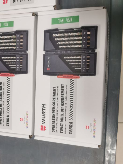 Wiertła wurth kobaltowe