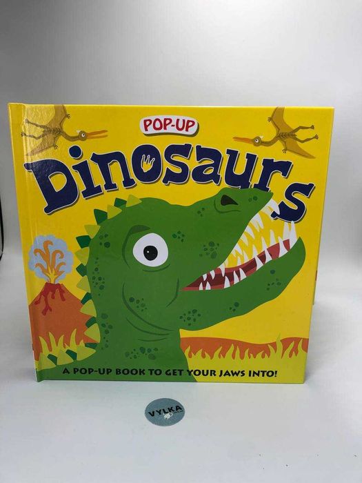 Інтерактивна 3D Pop-UP книга "Dinosaurs"
