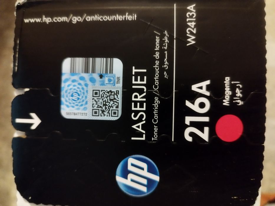 Toner do HP 183 M183fw 216A oryginał cyan, yellow, magenta -na sztuki