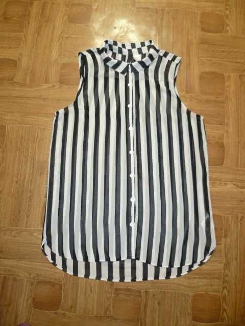 Летний халат - туника Divided свободная в полоску для беременных