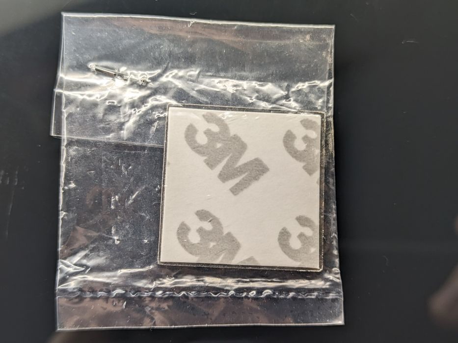 Noctua оригінальний металевий логотип / шильдик  / емблема