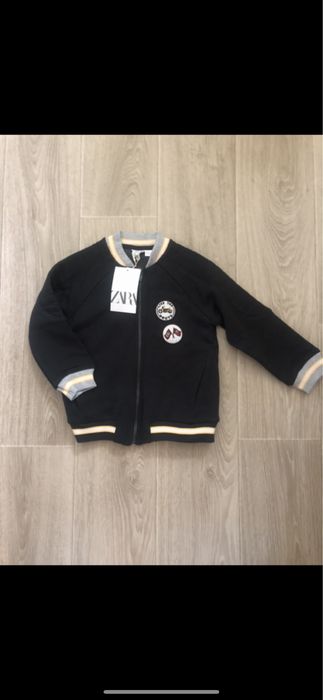 Куртка деми на флисе Reima 110 Бомбер зара zara 3-4 года 104 см