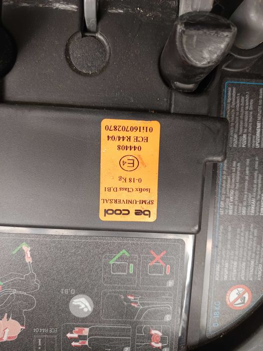 cadeira auto Isofix - Be cool Twist