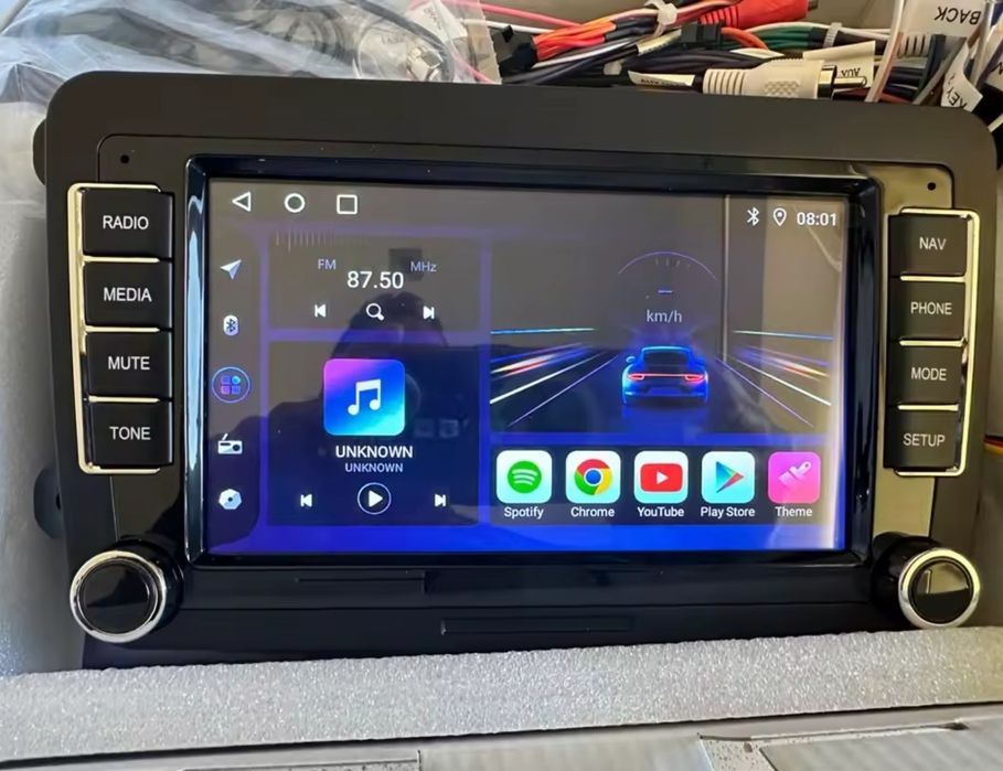 Radio Android VW Passat Golf Touran Polo EOS Skoda Octavia Superb Seat