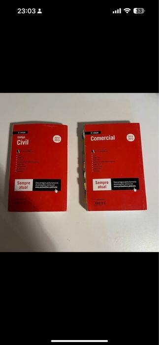 Livros de Direito Comercial/Civil 2013