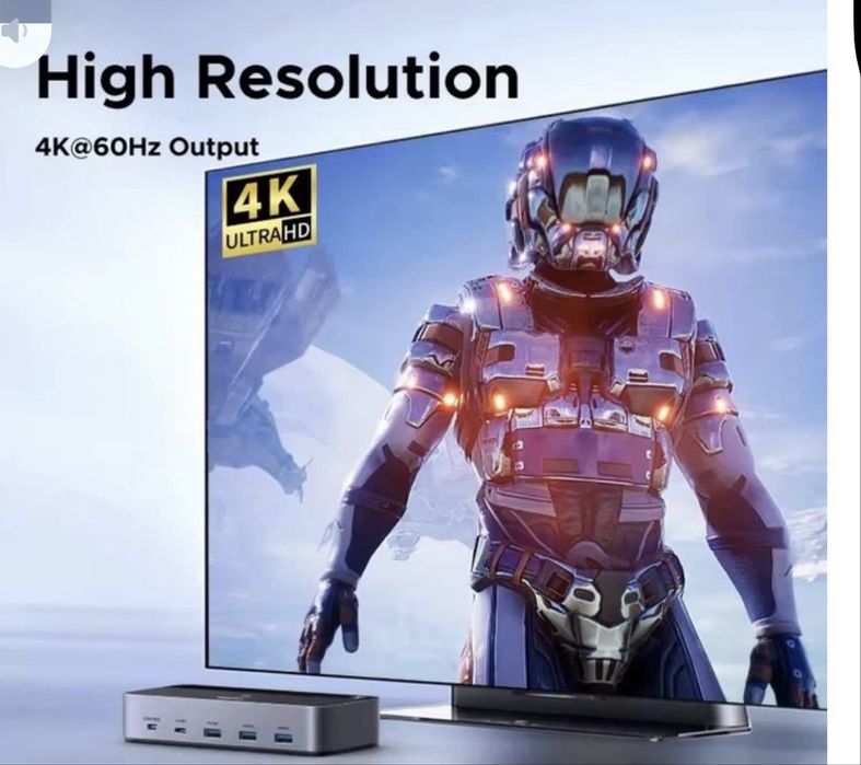 KVM-перемикач UGREEN AK500 HDMI 4K Dual