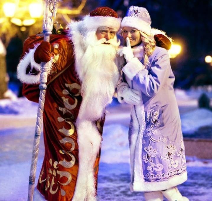 Привітання Київ ДІД МОРОЗ ТА Снігуронька / САНТА