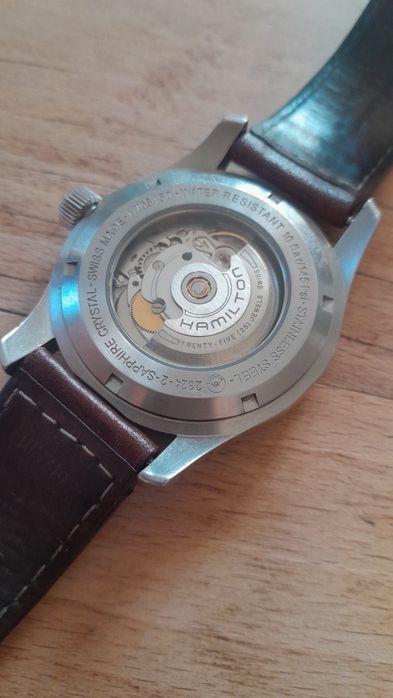 zegarek automatic hamilton khaki