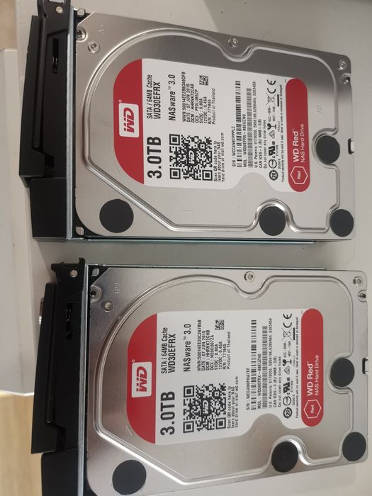 Serwer NAS QNAP TS-453 Pro + 2 x DYSK WD WD30EFRX 3TB WD Red 64MB