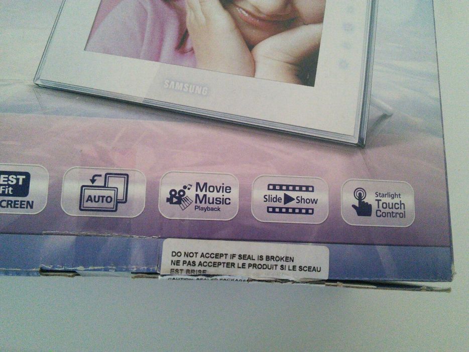 Moldura digital Samsung