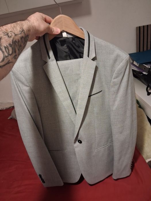 Conjunto fato da zara