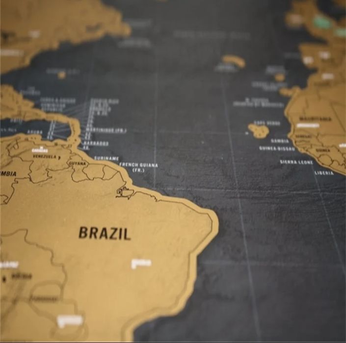 Mapas do Mundo de Raspar (novos)