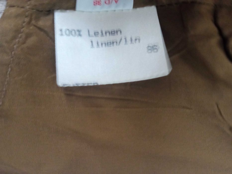 Schneiders  Town Country marynarka żakiet damski 100% len r 38/40