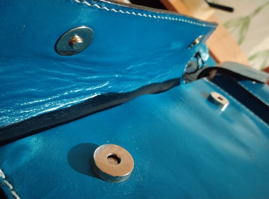 Сумка, портфель Vera Pelle, Италия, натуральная кожа, волшебный цвет.