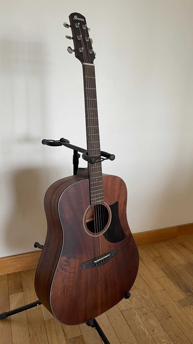 Guitarra acústica Ibanez AAD140-OPN Advanced Open Pore Natural Violão
