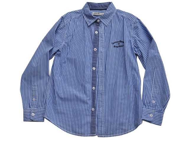 113 Hampton&Republic niebieska koszula chłopięca w paski r 134 jak NOWA