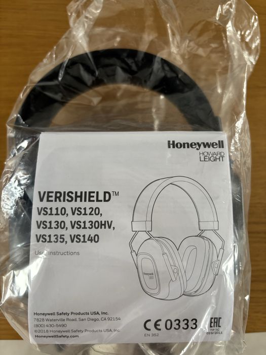 Słuchawki ochronne Honeywell vs 130