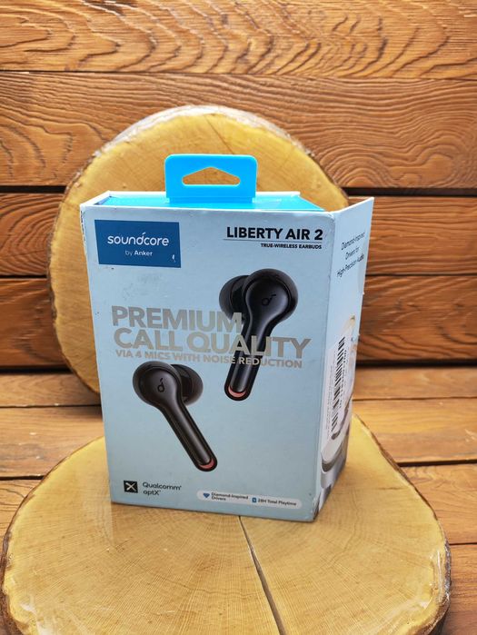 Słuchawki Soundcore Liberty Air 2 z technologią HearID i etui Qi Bluetooth 5.0 aptX
