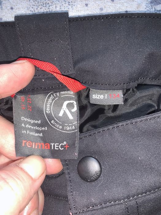 Штаны зимние Reima Tec + . Размер 134 . В идеальном состоянии .
