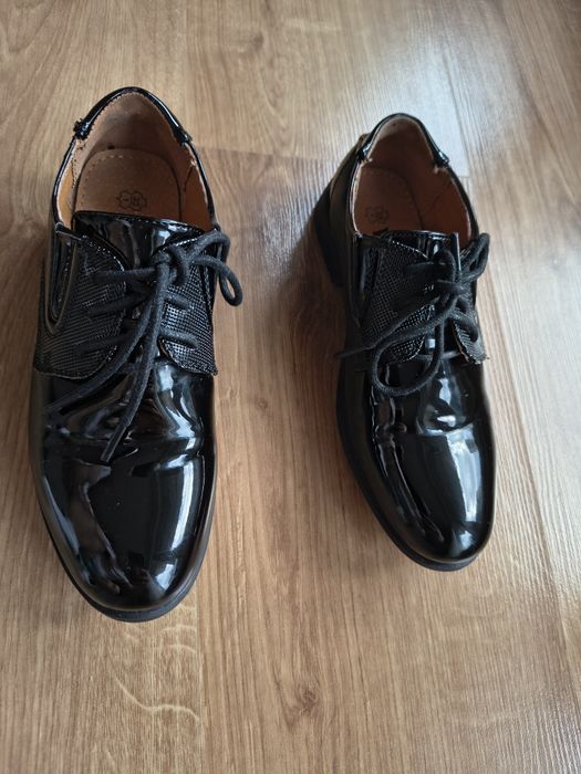 Czarne Buty komunijne
