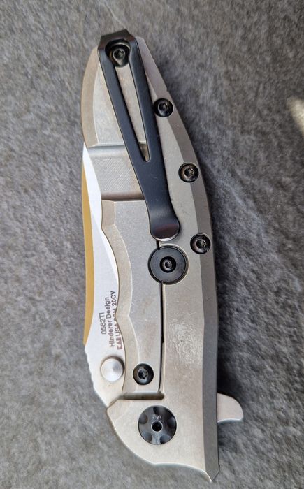 Nóż składany Zero Tolerance 0562TI, projekt Rick Hinderer