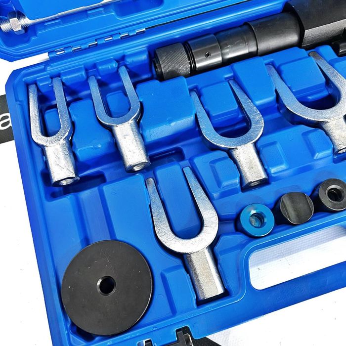 Професійний пневматичний ударний молоток з повним комплектом насадок