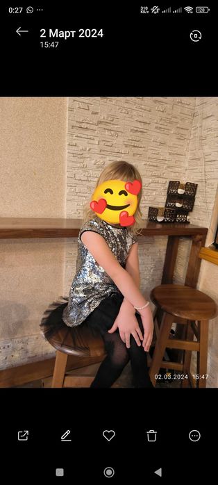 Святкова сукня від 92 до 110 зросту