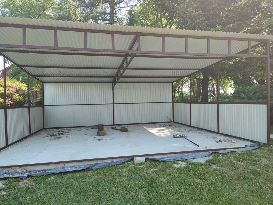 Zadaszenie – Garaż  |WIATA - HALA | MAGAZYN - Schowek -GRZYWSTAL