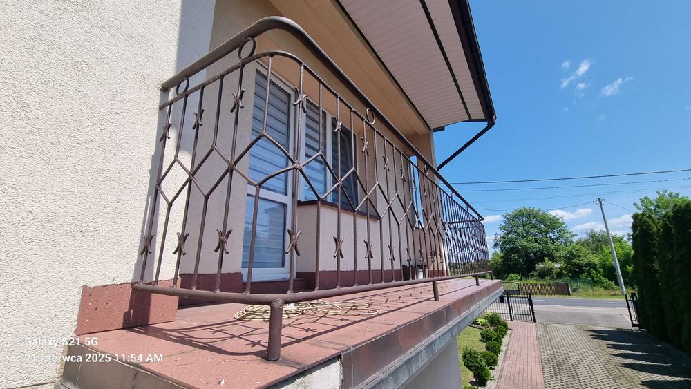 Barierka balkonowa używana