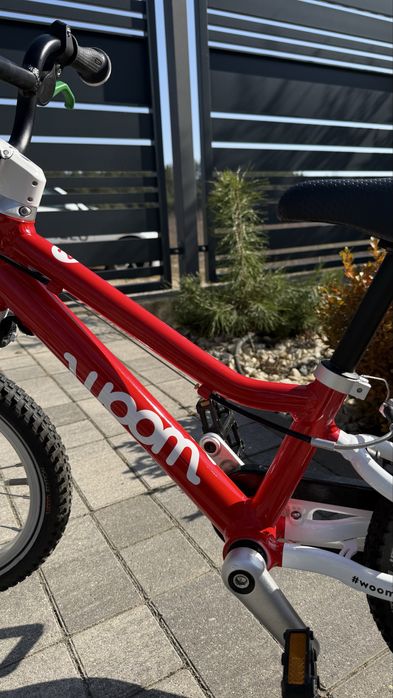 Woom 2 czerwony stan bardzo dobry