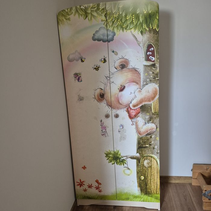 Дитячий шкаф з ведмедиком