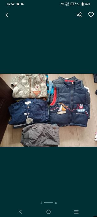 Paka ubrań dla chłopczyka