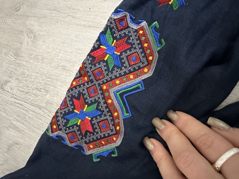 Вишиванка нова Folk Moda льон розмір XS