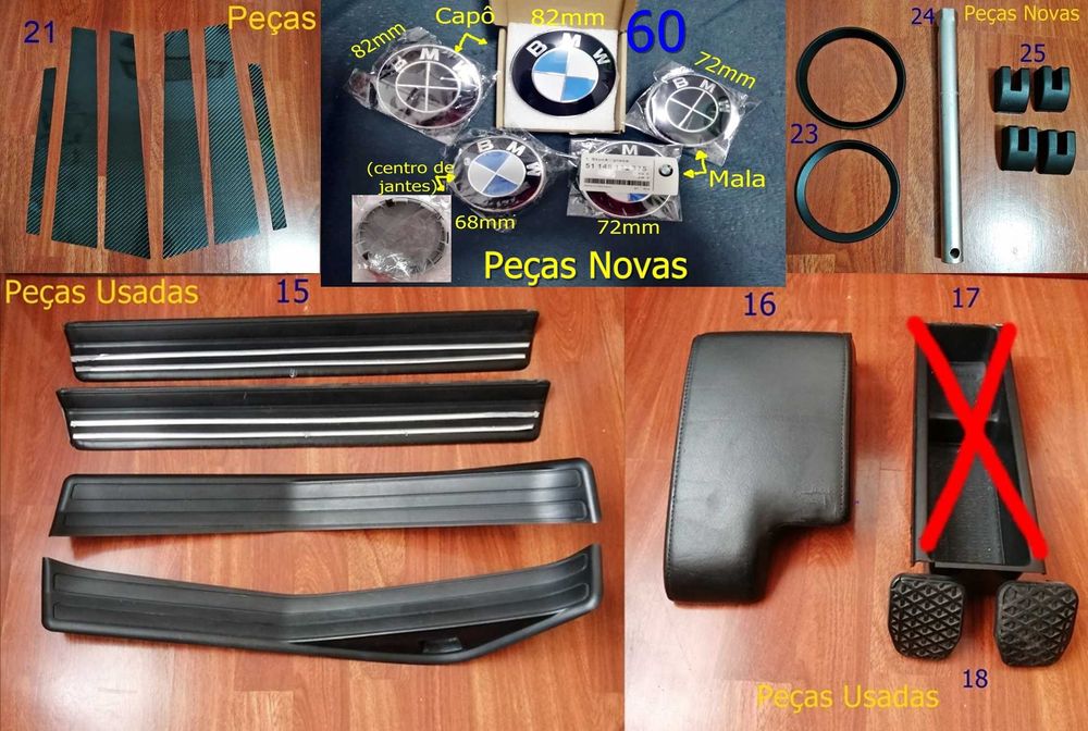 Peças e Acessórios BMW E46 98-05