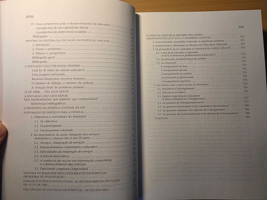 Livro "Da Educação I" de Rui Grácio