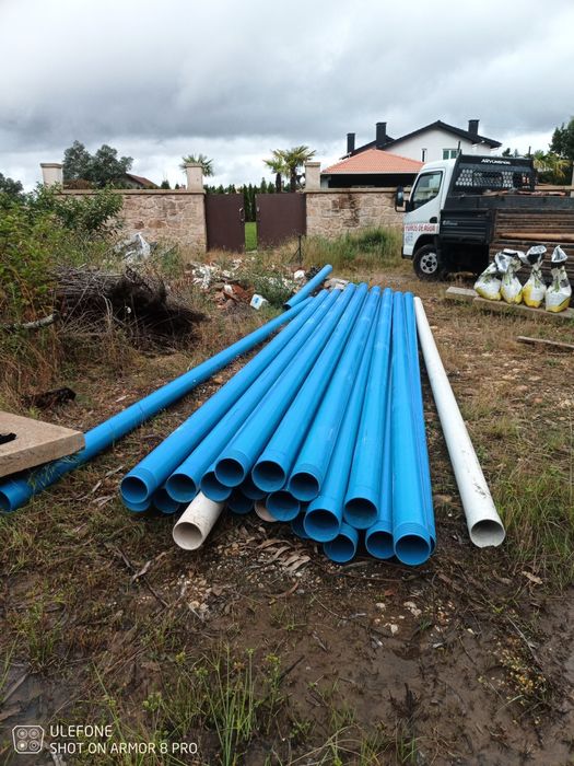 Furos para captação de Água