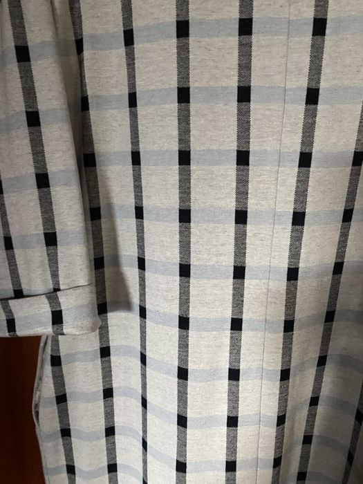 Sukienka szara w kratkę