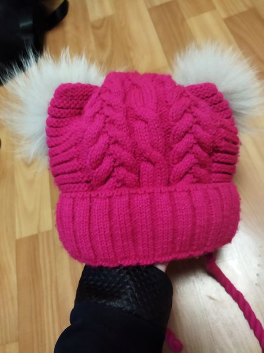 Зимняя шапка на 1-1,5 года