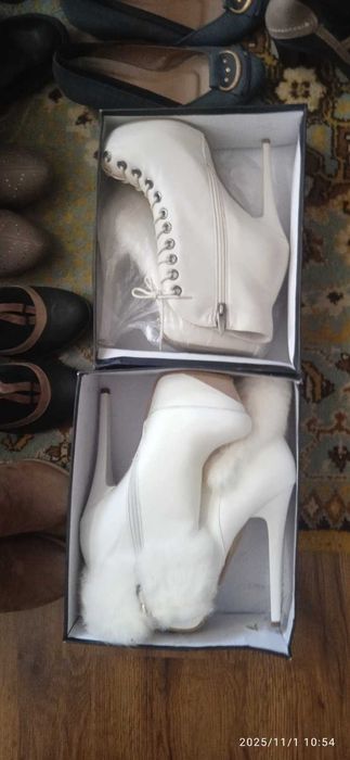 Жіноче взуття оптом. 80 пар. Нове з Польщі. Високий каблук.